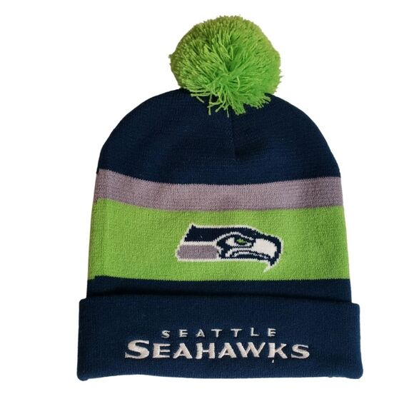 Seattle Seahawks American Express Beanie - Picture 2 of 4